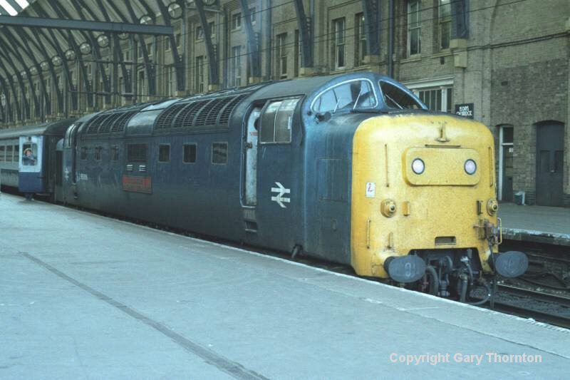 55006 at Kings Cross 21 Sep 1980