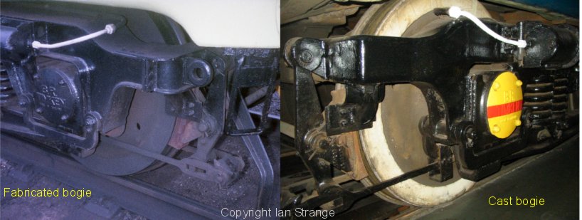 Deltic bogies